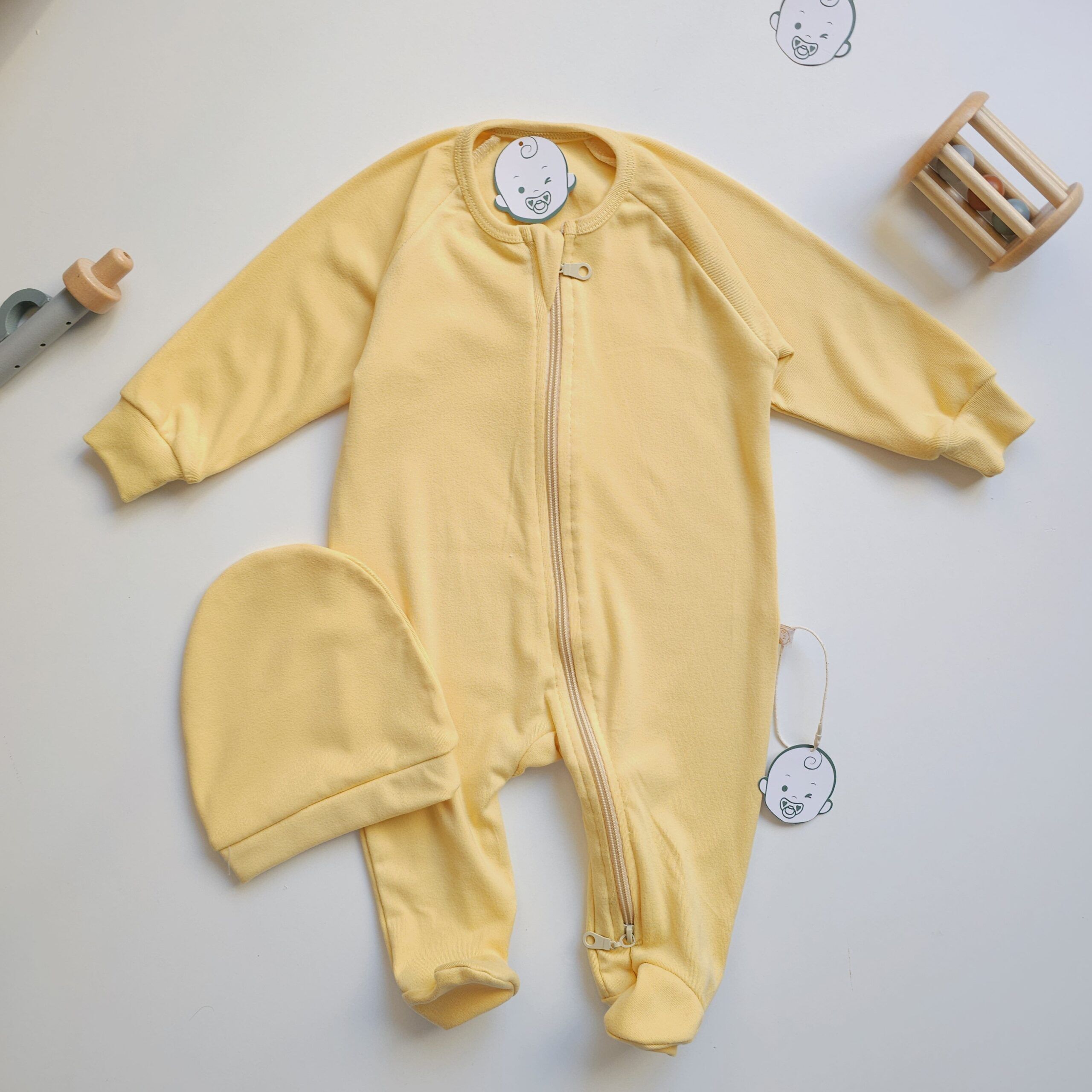 Grenouillère - Pyjamas de Luxe en Cachemire pour Bébé 0 à 12 mois - Image 7