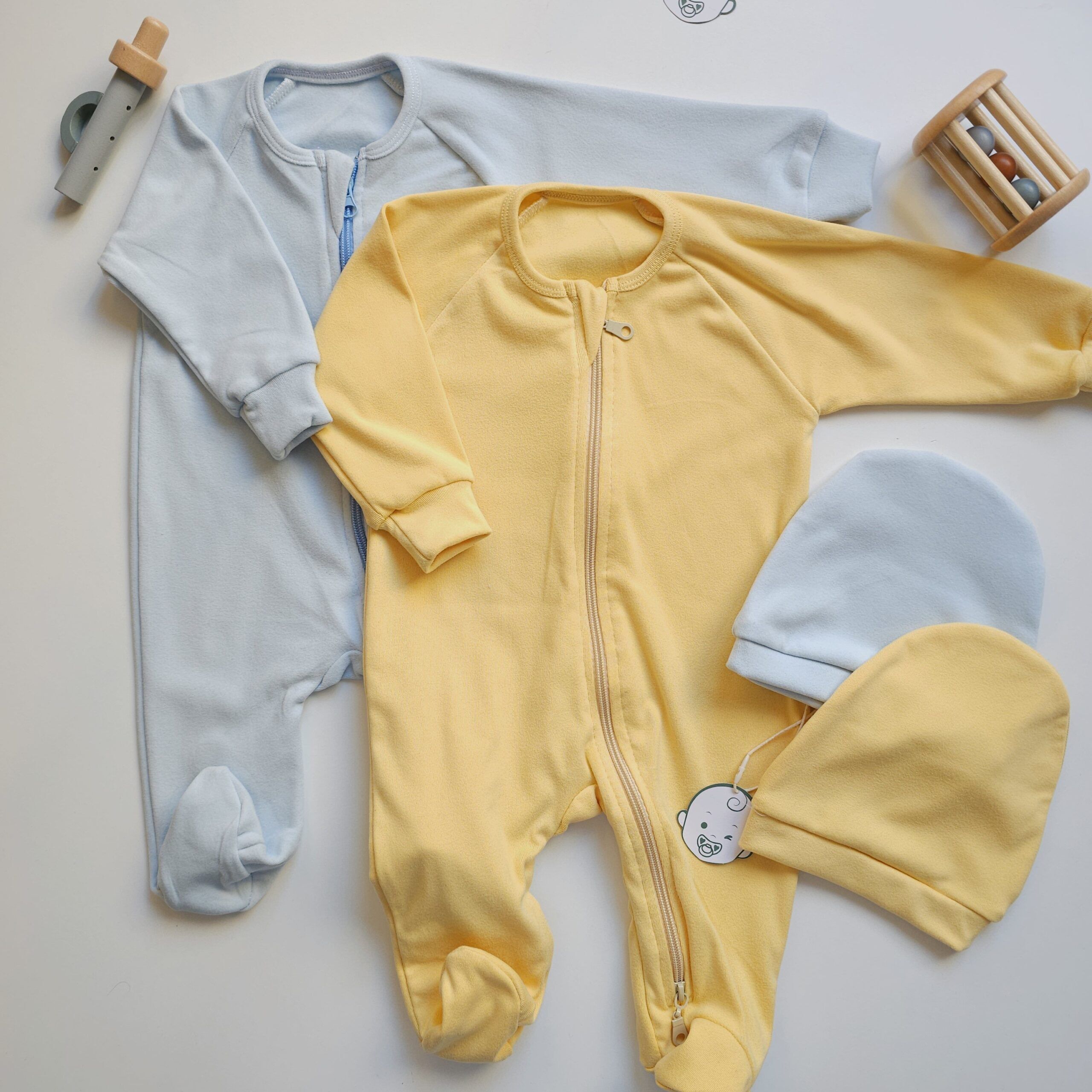 Grenouillère - Pyjamas de Luxe en Cachemire pour Bébé 0 à 12 mois - Image 3