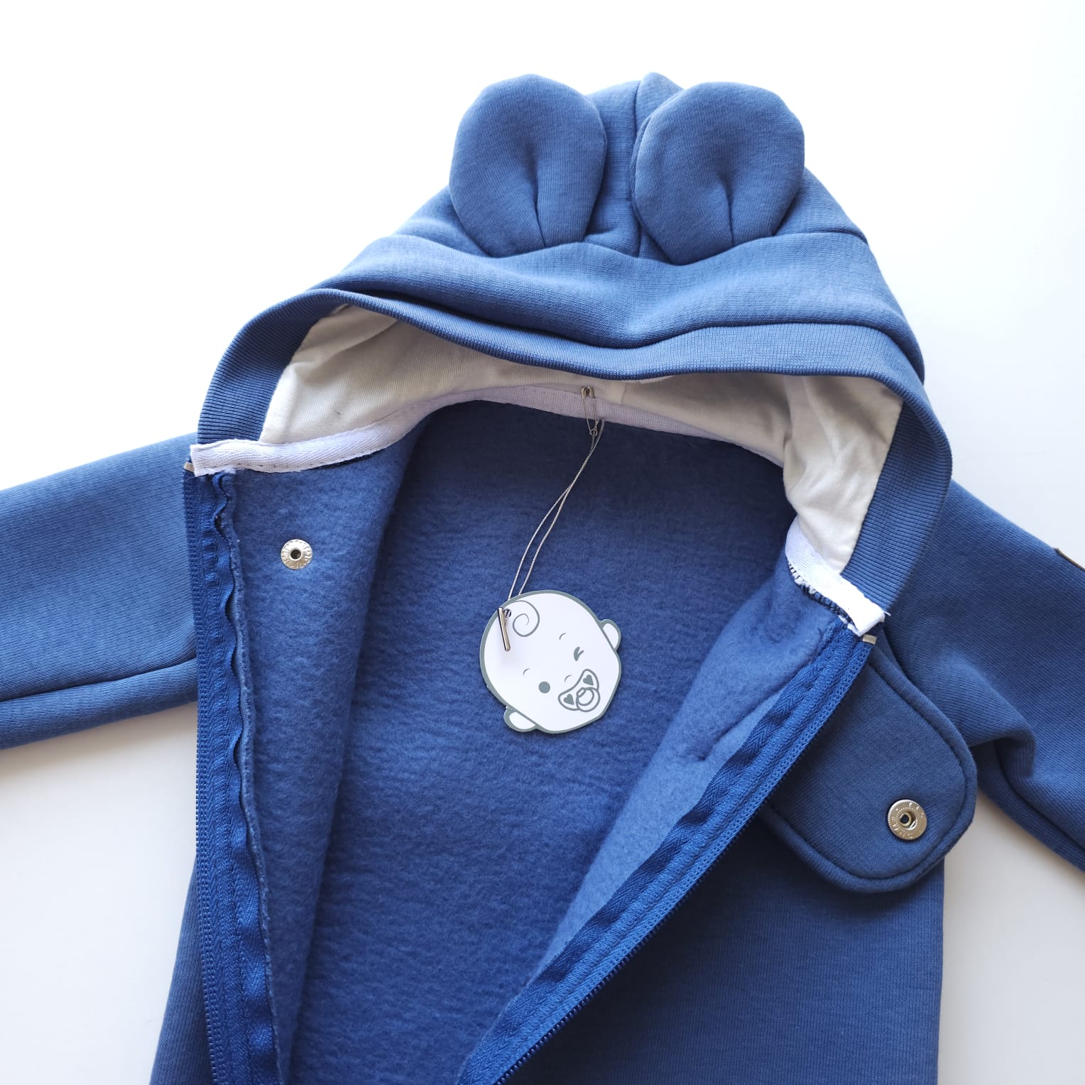 grenouillère bébé hiver molletonnée – Image 12